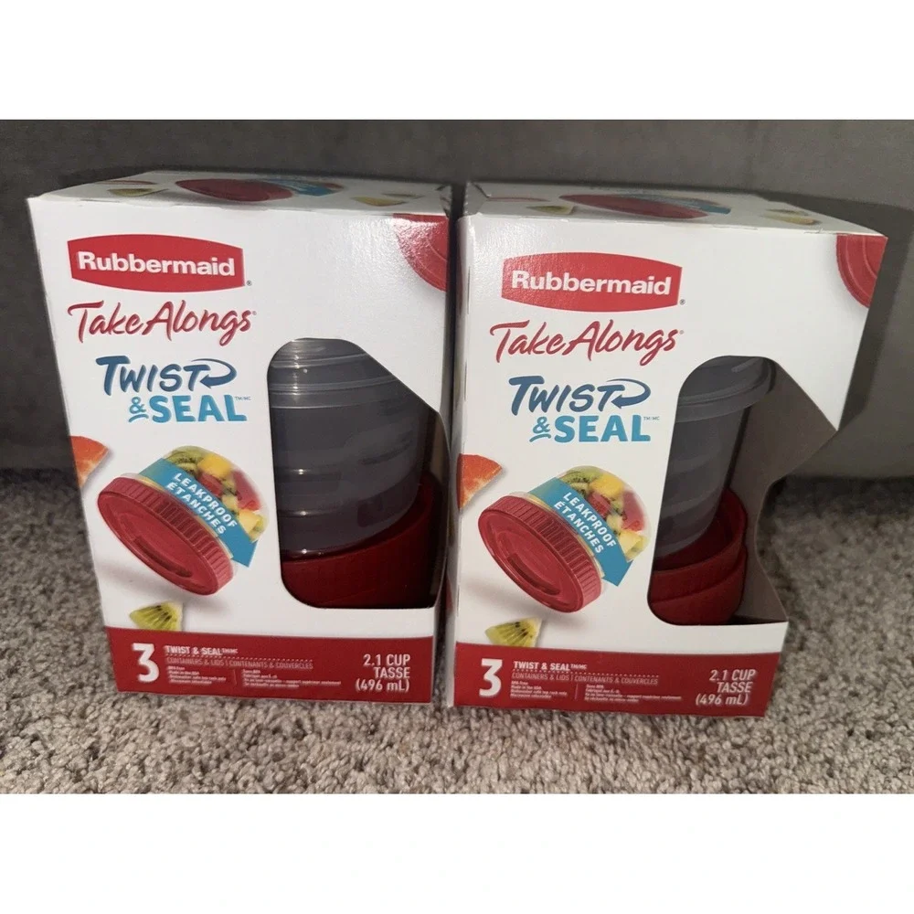 Rubbermaid sets takealongs